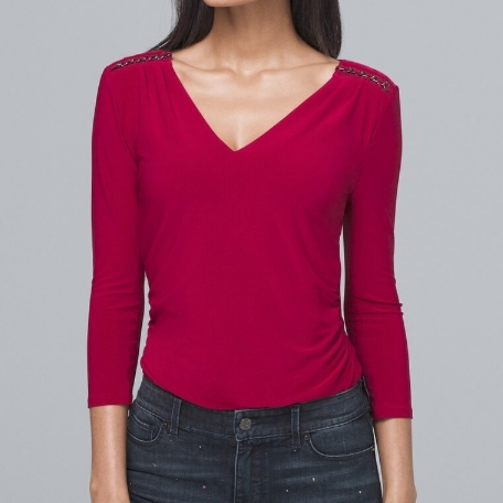 Chain V Neck